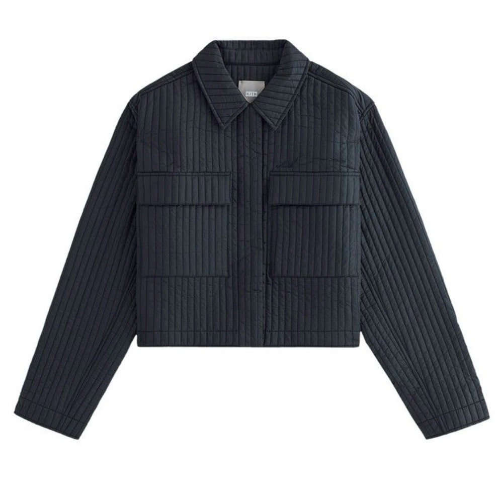 Kith woman Landon Quilled Nylon Jacket ‘mass’